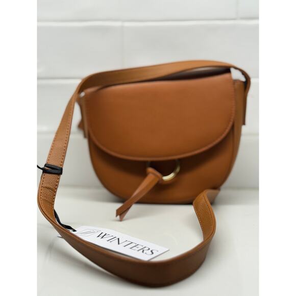 JJ Winters Rachel Zoey Ivy Faux Leather Crossbody New With Tags $148 - Picture 9 of 9